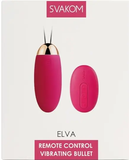 SVAKOM - Bala vibradora con control remoto Elva